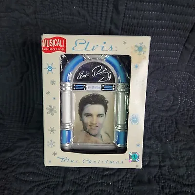 🎄Elvis Musical Holographic Ornament Blue Christmas American Greetings 2002🎄 • $10