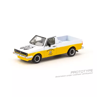 Tarmac Works 1:64 VW Caddy Alloy Die-cast Pickup Vehicle Model Car -Mooneyes Ver • $27.60