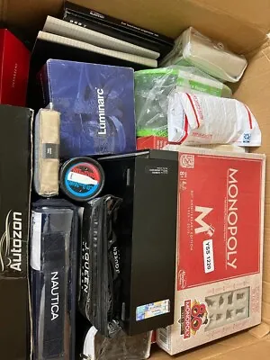 $695 • Buy Amazon Wholesale Lot Of 19 Electronics Computer Office Supplies Linen New Items