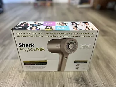 Shark HyperAIR IQ 2 In 1 Ionic Hair Blow Dryer - Stone (HD112BRN) • $119.99