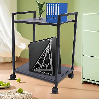 Computer Tower Stand PC Tower Stand Mobile CPU Holder Printer Stand Rolling Cart • $24.70