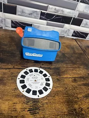 1998 3D Blue View Finder ViewMaster With 1 Slide Scenic America • $12.95