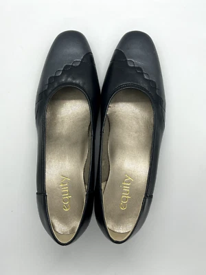 £34.99 • Buy LADIES EQUITY NAVY BLUE PURE  LEATHER OFFICE SHOE  UK SIZE EE 7.5[was £51.25]