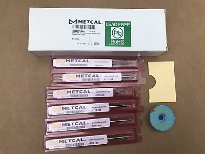 New Metcal MX-H1-AV Soldering Hand Piece For MX  Systems With New Tips. • $214