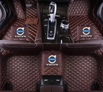 For Volvo All Models Car Floor Mats Custom Waterproof Auto Carpets Liner Mats • $44.16