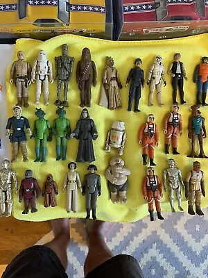 Vintage Kenner Star Wars 1977 Original Action Figures Set / Lot & Some Weapons • $39