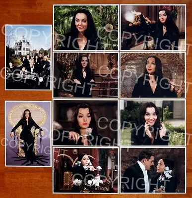 The Addams Family Morticia Classic Original Tv Series Color Mini Poster Set A • $36