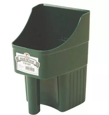 Little Giant 150422 Enclosed Feed Scoop 3 Quart Green • $21