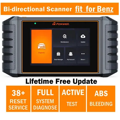 FOXWELL NT710 Fit For Mercedes Benz Bidirectional Diagnostic Tool OBD2 Scanner  • $249