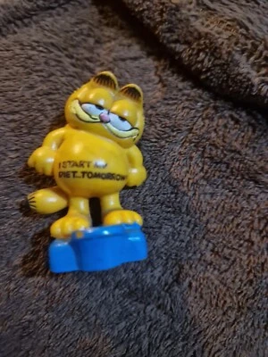 £2.75 • Buy Garfield Bully Pvc Figure  Diet Starts Tomorrow Rare Vintage Collectable