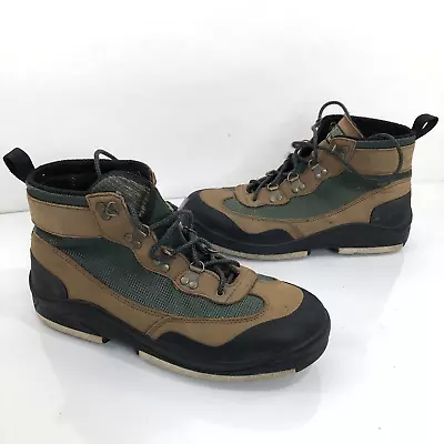 ORVIS - Felt Bottom / Nubs Mens 11 / 11.5 -- 672E-60 Fly Fishing Wading Boots • $64.11