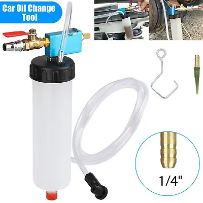 $15.48 • Buy Car Vehicle Vacuum Brake Bleeder Tank Fluid Oil Change Pump Tool Equipment Kit