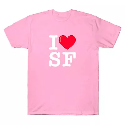 I Love SF Shirt | I Heart SF Typewriter Style T-Shirt • $29.70