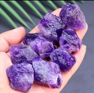 Amethyst Crystal Natural Reiki Healing Gemstones Chakra Purple Stone Mineral 1pc • $11.99