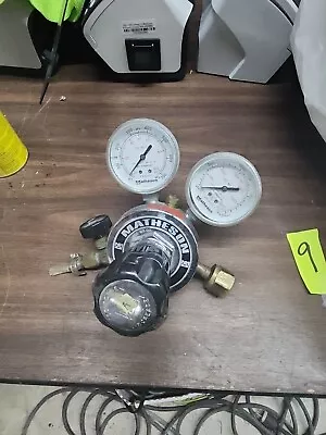 Matheson 8-320 Dual Gauge Gas Brass Regulator Medical Unit  • $63