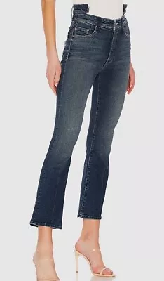 MOTHER THE SHIFT INSIDER ANKLE HIGH RISE JEANS In THE BUCK STOPS HERE WASH -27- • $50