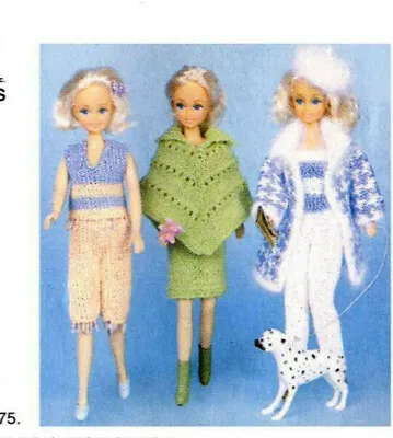 £2.89 • Buy Knitting Pattern Copy 0304.  Dolls Clothes Outfits For Barbie Sindy Etc