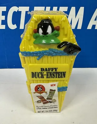 SEALED Daffy Duck  Duck-Enstein  Coffin Russell Stover Candy Container/Coin Bank • $69.99