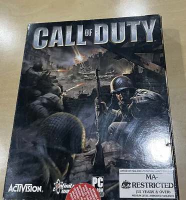 $200 • Buy PC Game Original  Call Of Duty  2003 (Big Box )