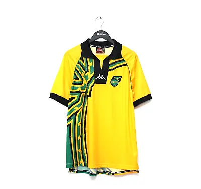 1998/00 JAMAICA Vintage Kappa Home Football Shirt Jersey (XL) World Cup 98 • £149.99