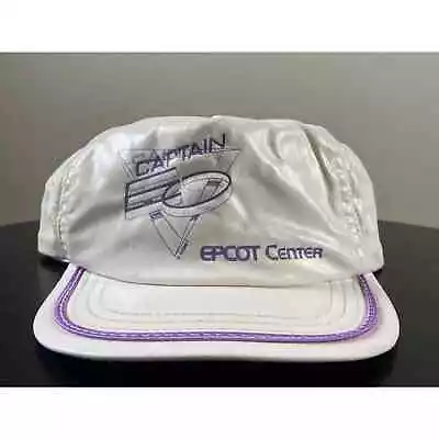 Vintage Epcot Center Snapback Hat Cap Captain EO Michael Jackson 1980s Disney • $312