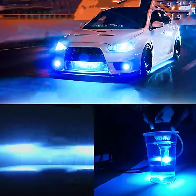 Combo 9005+9006 LED Headlight Hi-Low Beam Bulbs Kits 8000K ICE Blue • $27.89