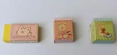 Retro Sanrio Zashikibuta Eraser Rare Retro Sanrio • $75.22