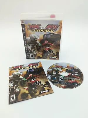 MX Vs. ATV Untamed (Sony PlayStation 3 2007) Complete With Manual • $10.49