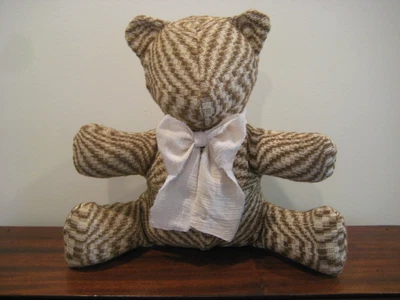 $49.50 • Buy Primitive Teddy Bear - Antique Coverlet - Large Stuffed Animal - Not A Toy