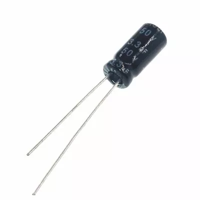 1uF 2.2uF 3.3uF 4.7uF 6.8uF 10uF 22uF 33uF 50V Aluminum Electrolytic Capacitor • $3.36