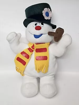 VTG Frosty The Snowman Singing Musical WORKS Stuffed Plush 13  Christmas 2003 • $15