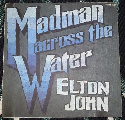 Elton John “Madman Across The Water” (1971 Uni 93120) Gatefold W/ Booklet • $10