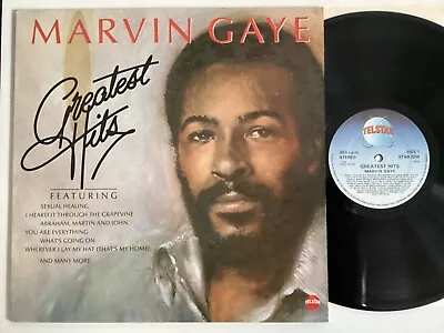 Marvin Gaye Greatest Hits L.p Whats Going On Lets Get It On Grapevine Nm Vinyl • £14.99