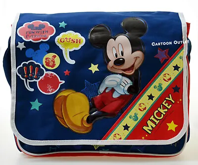 MICKEY MOUSE MESSENGER BAG TOTE BAG DISNEY SHOULDER BAG BIRTHDAY GIF Diaper Bag • $15.99