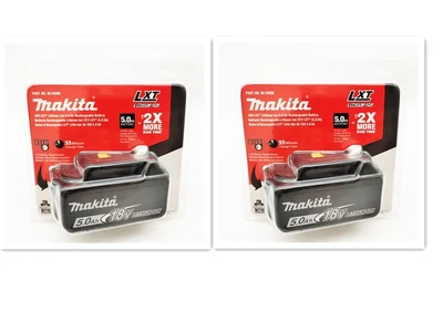 $195.99 • Buy 2PACK Makita BL1850B 18V 5.0Ah LXT Li-Ion Battery Genuine Tools- AU Stock