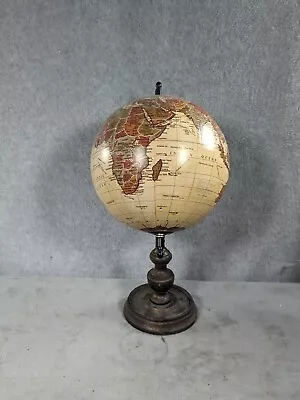 Vintage 15  Tall Globe Home Style Decor Earth Education Purpose For Map • $34.98