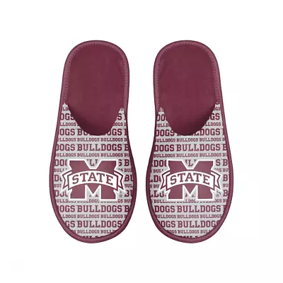 Brand New Original Mississippi State Bulldogs FOCO Scuff Logo Slide Slippers • $13.49