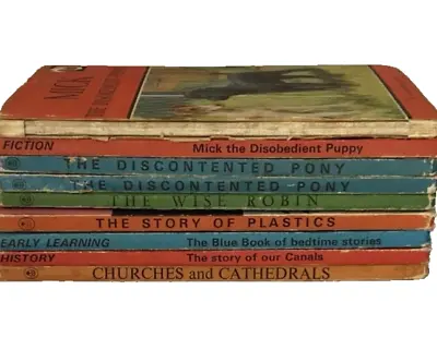 7 X  Ladybird Leaders Books Series 601497  Originally Sold As 50p  FREE POSTAGE • £12.95