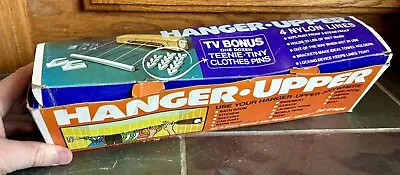 Vintage NOS Hanger Upper Retractable Clothesline Includes Hardware  Complete • $15.99