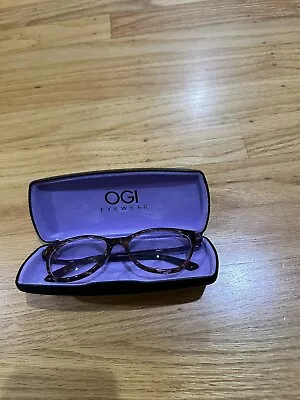 OGI Eyewear Purple Mystic Cat Eye Womens Eyeglasses JAPAN • $22.95