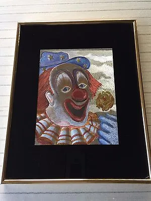 Manifestations Inc.  Art Clown Framed 6 1/2  X 8 1/2  (Image) 11 1/4  X 14  • $69.99