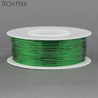 Magnet Wire 24 Gauge AWG Enameled Copper 198 Feet Coil Winding And Crafts Green • $8.60