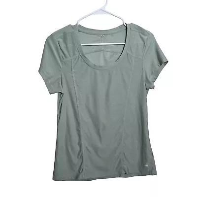 Marika T-Shirt Women's XS Green Short Sleeve Round Neck Solid Athletic • $5.85