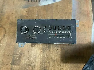 1976 Dodge Chrysler Plymouth Aspen AM/FM Radio Mopar CORDOBA WORKING 75 • $77.76