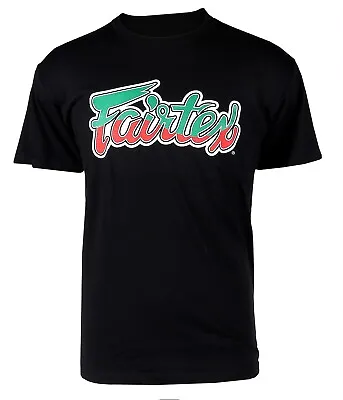 Fairtex Mens Women Kids Shirt Muay Thai MMA Mexico T-Shirt Black (X-Large) • $22