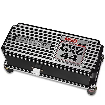 MSD Pro Mag 81473 44 Amp Electronic Points Box With Rev Limiter Black • $1363.95