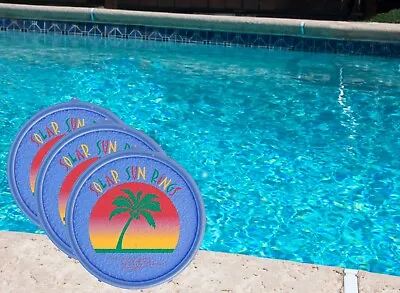 Solar Sun Rings SSRA-100 Swimming Pool Solar Mat W/ Water Anchors - 3 Pack • $107.96