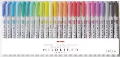 Zebra Highlighter Mildliner 25color Set WKT7-25C • $78.18