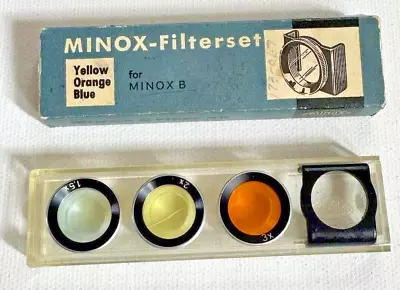 Minox Color Correction Filter Set Kit R3 R6 B6 • $15