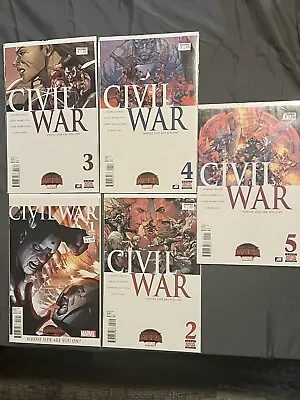 CIVIL WAR SECRET WARS   #1-5    Complete Run Set!    VF • $14